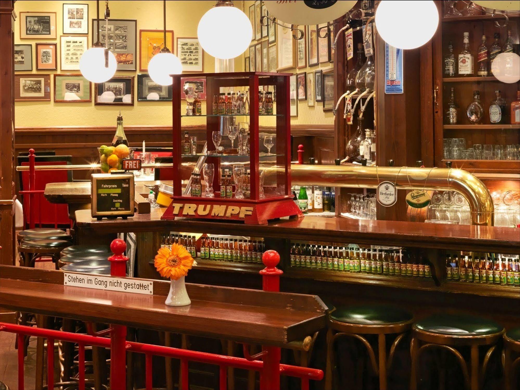 格吕瑙酒店 柏林 餐厅 照片